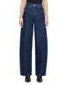 Dl1961 Taylor Relaxed High Rise Barrel Jeans In Lake House In Blue