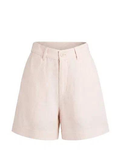 Dl1961 Taylor Turn-up Shorts In Nude