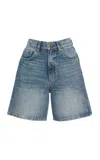 Dl1961 Taylor Ultra-high Denim Shorts In Blue