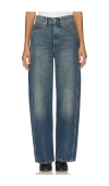 Dl1961 Taylor Ultra High Rise Barrel Jeans In Blue
