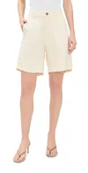 Dl1961 Taylor Ultra High Rise Linen Shorts Flax (linen)