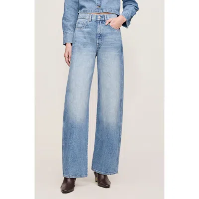 Dl1961 Taylor Ultra High Waist Relaxed Barrel Jeans In Blue