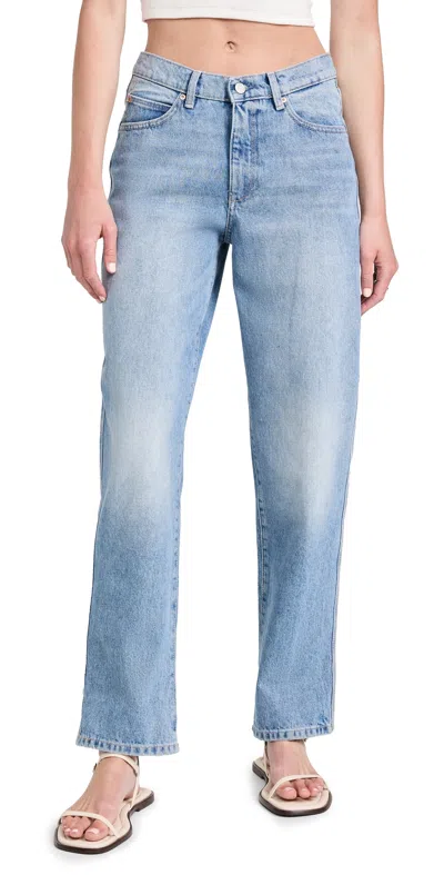 Dl1961 Thea Boyfriend Relaxed Tapered Jeans Daydream Cuffed (vintage)