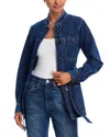 Dl1961 Utility Denim Jacket In Blue