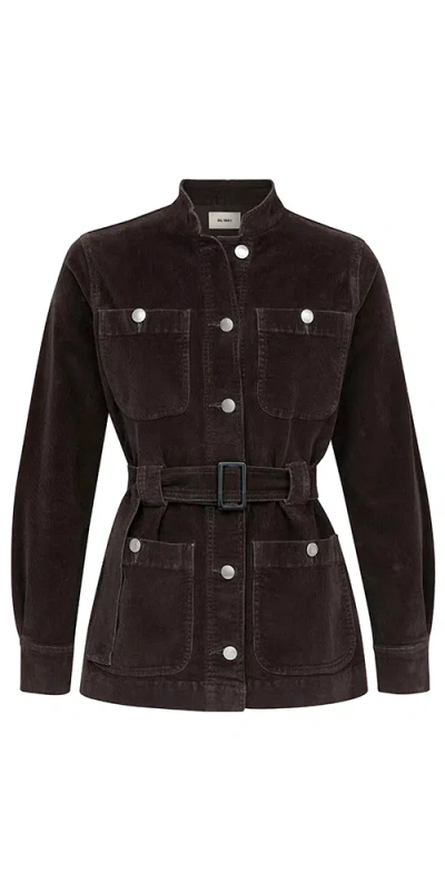 Dl1961 Utility Jacket Meteorite In Brown