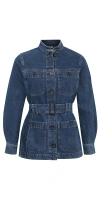 Dl1961 Utility Jacket Moon Lake In Blue