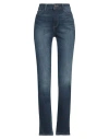 Dl1961 Woman Jeans Blue Size 28 Cotton, Tencel, Polyester, Lycra In Blue
