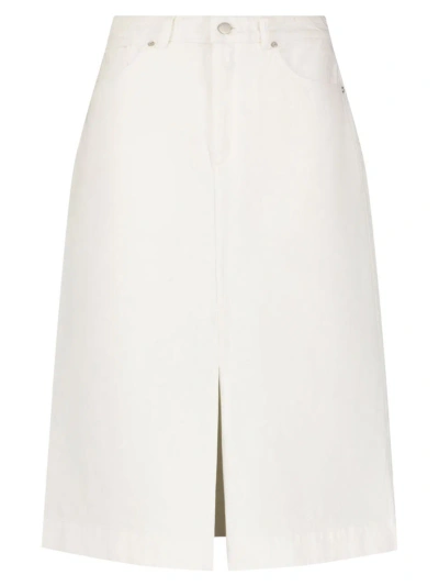 Dl1961 Women's Alma A-line Skirt In White