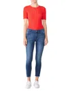 DL1961 WOMEN'S MID RISE CROPPED SKINNY JEANS