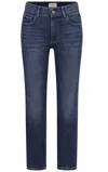 Dl1961 Women's Mila Cigarette Mid-rise Jeans In Palmwood In Blue