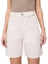 Dl1961 Women's Taylor Ultra High Rise Denim Shorts In White