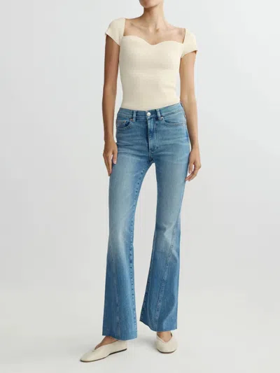 Dl1961 - Women's Bridget Boot High Rise Instasculp Jeans In Spring Creek In Blue