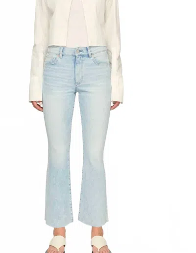 Dl1961 - Women's Bridget Boot High Rise Instasculpt Crop Jean In Positano In Blue