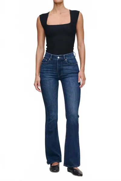 Dl1961 - Women's Bridget Boot High Rise Instasculpt Jeans In Sea Front In Blue