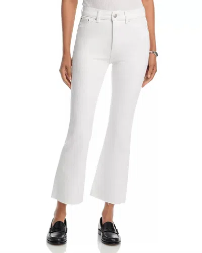 Dl1961 - Women's Bridget Boot Jean In White In Gray