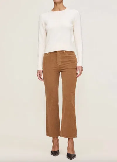 Dl1961 - Women's Bridget Crop Jeans In Teakwood Corduroy In Multi