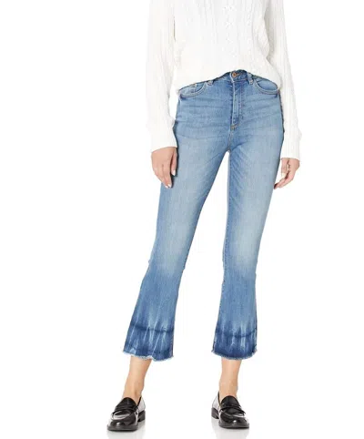 Dl1961 - Women's Bridget Cropped High Rise Boot Jeans In Zuma In Blue