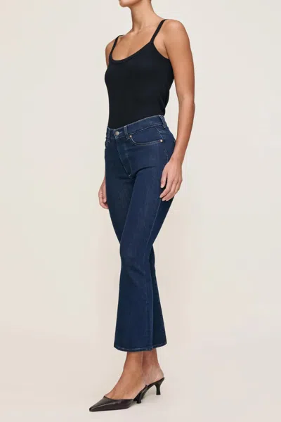 Dl1961 - Women's Bridgett Instasculpt Crop Jean In Lunar Sky In Blue
