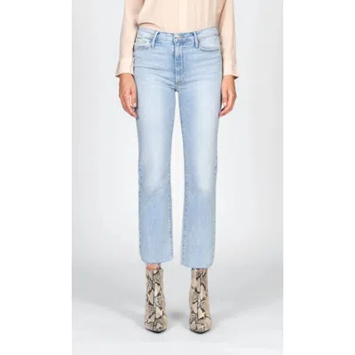 Dl1961 - Women's Brooke Straight Crop Jeans In Can We Kick It In Blue