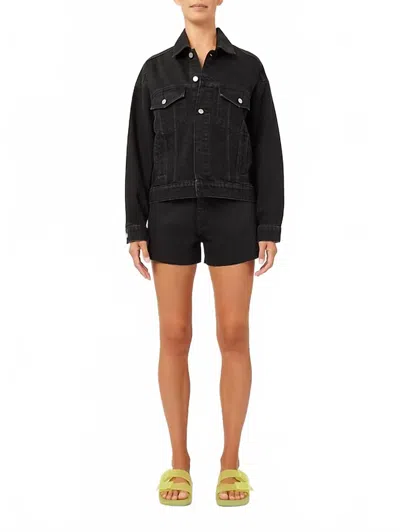 Dl1961 - Women's Cecilia Short In Nightwatch Wash In Black
