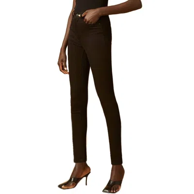 Dl1961 - Women's Farrow High Rise Instasculpt Skinny Jeans In Hail In Black