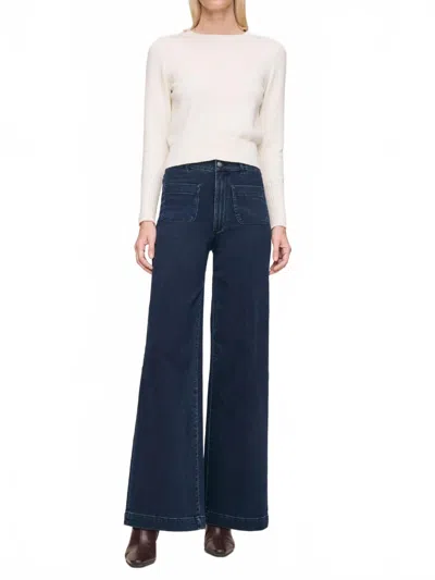 Dl1961 - Women's Hepburn Wide Leg Denim Jeans In Social In Multi