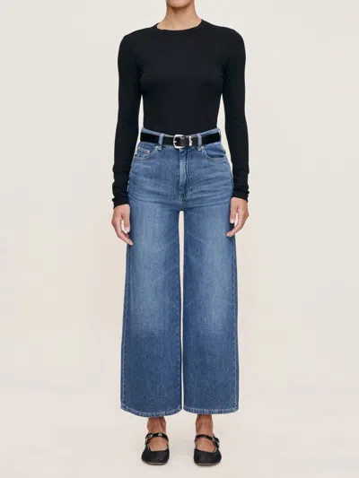 Dl1961 - Women's Hepburn Wide Leg Jeans In Del Ray In Blue