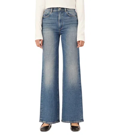 Dl1961 - Women's Hepburn Wide Leg Vintage In East Lake In Multi