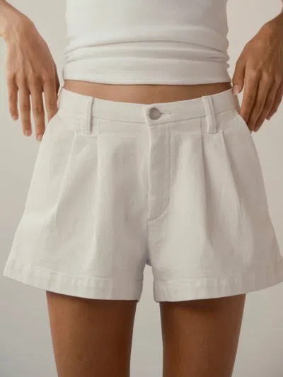 Dl1961 - Women's Isabel Relaxed Short In White