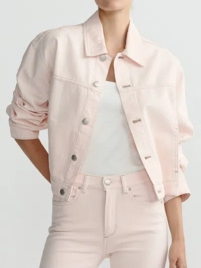 Dl1961 - Women's Jodie Denim Jacket In Ballet In Pink