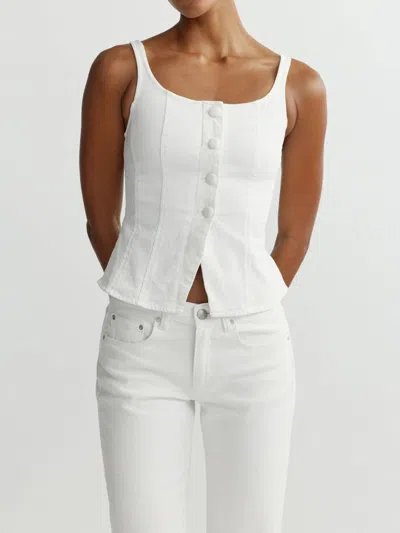 Dl1961 - Women's Lisa Fitted Top In White