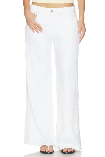 Dl1961 - Women's Low Rise Baggy Wide Leg Jean In White
