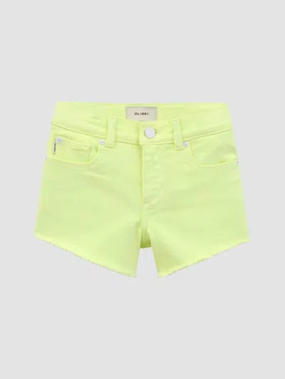 Dl1961 - Women's Lucy Shorts In Limeade In Green