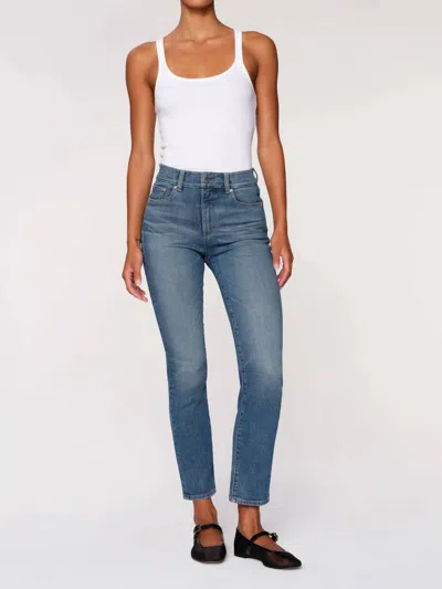 Dl1961 - Women's Mara Straight Leg Instasculpt Jeans In Ocean City In Blue