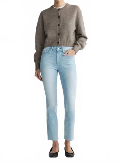 Dl1961 - Women's Mara Straight Mid Rise Instasculpt Ankle Jeans In Ocean In Blue