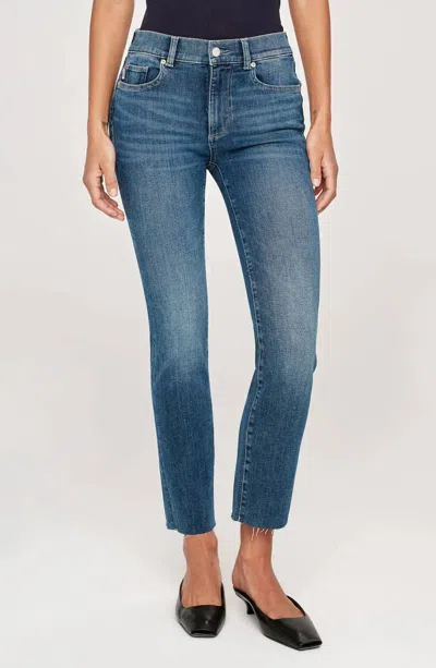 Dl1961 - Women's Mara Straight Midrise Ankle Jean In Chancery In Multi