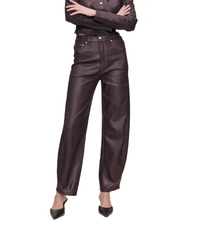 Dl1961 - Women's Miro Barrel Denim Pants In Cocoa In Brown