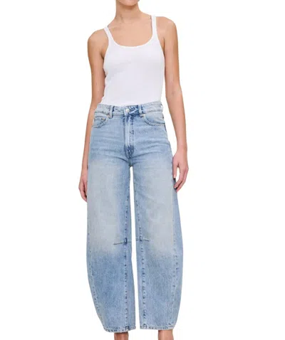 Dl1961 - Women's Miro Barrel High Rise Jeans In Tinted Light In Blue