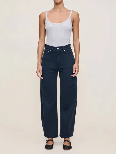 Dl1961 - Women's Miro Rigid Barrel High Rise Jeans In Watermill In Multi