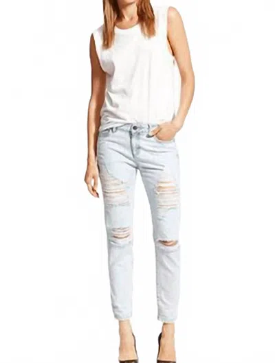 Dl1961 - Women's Nolita Slim Slouch Jeans In Hockney In White