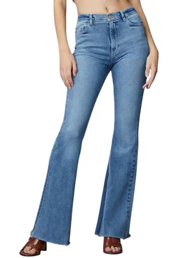 Dl1961 - Women's Rachel Flare Jeans In Dark Sea In Blue