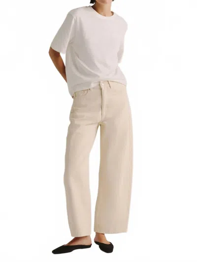 Dl1961 - Women's Relaxed Barrel Jean In Flax In Neutral