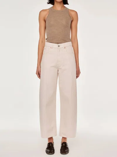 Dl1961 - Women's Taylor Barrel Jeans In Flax In Neutral