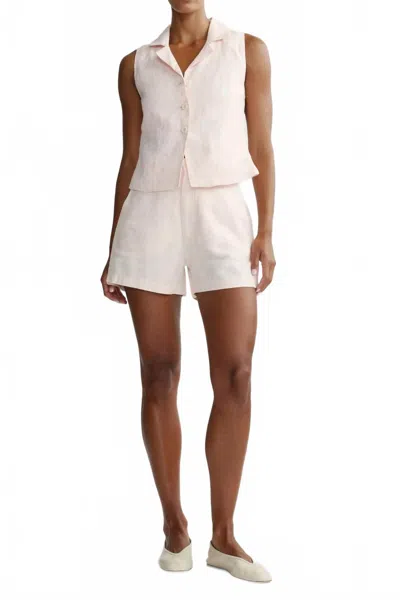 Dl1961 - Women's Taylor Relaxed High Rise Short In Ballet In Pink
