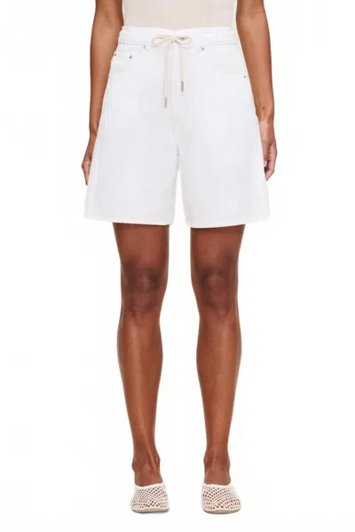 Dl1961 - Women's Taylor Ultra High Rise Short In White Drawcord