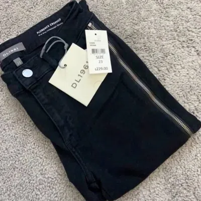 Dl1961 - Women's Women's Florence Cropped Novak Jeans In Black