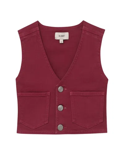 Dl1961 Zizi Vest Top In Red