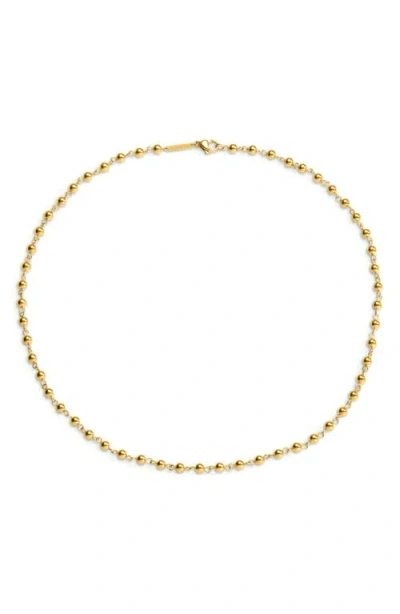 D.louise Bauble Chain Necklace In Gold