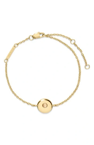 D.louise Birthstone Bracelet In Gold