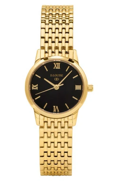 D.louise Classic Bracelet Watch, 20mm In Gold